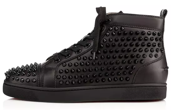 Кеды мужские Christian Louboutin Louis Spikes, черный