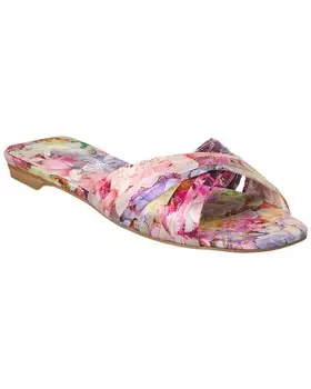 Christian Louboutin Nicol Is Back Атласные мюли, белый