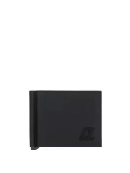 Christian Louboutin отличный кожаный кошелек, черный