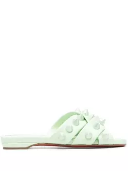 Christian Louboutin сандалии Miss Spika Club, зеленый