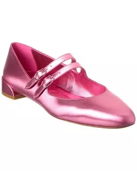 Christian Louboutin Sweet Jane Кожаные балетки, розовый