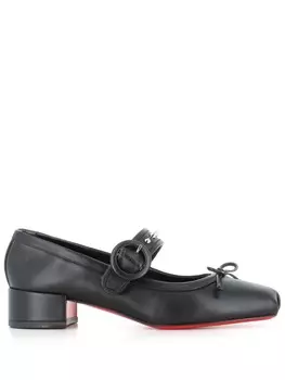 Christian Louboutin туфли-лодочки Mamastrapita 30 мм, черный