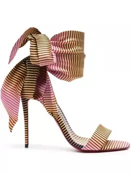 Christian Louboutin туфли Sandale du Dsert 100, розовый