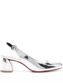 Christian Louboutin туфли So Jane 60, серебристый