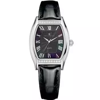 Christian Van Sant женские часы Gemma с черным циферблатом