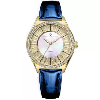 Christian Van Sant женские часы Luna с перламутровым циферблатом, цвет mother of pearl