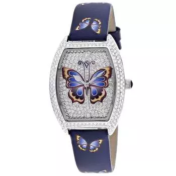 Christian Van Sant женские часы Papillon с серебряным циферблатом