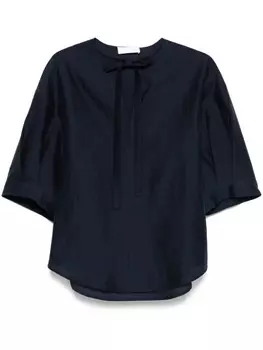 Christian Wijnants блузка Thamani, синий