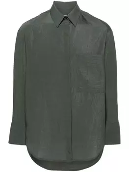 Christian Wijnants рубашка Tahera, зеленый