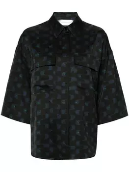 Christian Wijnants рубашка Тоби, черный
