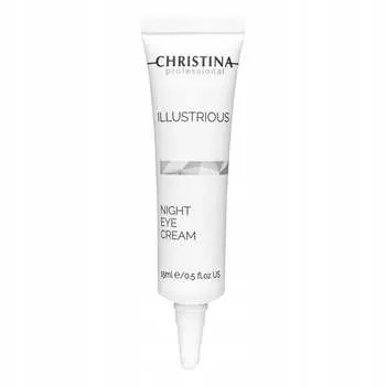 Christina, Illustrious, Night Eye Cream, Омолаживающий ночной крем для кожи вокруг глаз, 15 мл