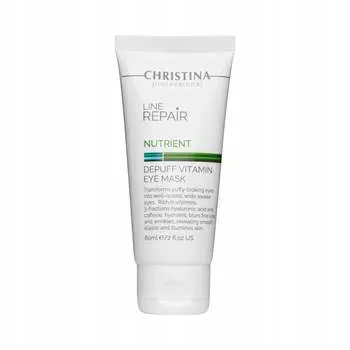 Christina, Line Repair Nutrient, Depuff Vitamin Eye Mask, омолаживающая витаминная маска для кожи вокруг глаз, 60 мл