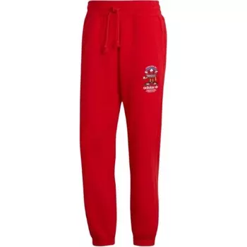 CHRISTMAS Трикотажные спортивные штаны унисекс красные Adidas Originals, красный