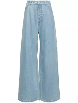 Christopher Esber джинсы оверсайз, синий