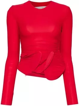 Christopher Esber топ Venus, красный