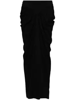 Christopher Esber юбка макси Magnetica с заниженной талией, черный