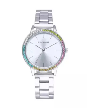 Christy RA620202 стальные женские часы с серебристо-серым ремешком Radiant, серебрянный