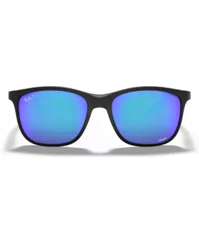 CHROMANCE Поляризованные солнцезащитные очки, RB4330CH 56 Ray-Ban, черный