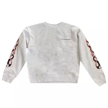 Chrome Hearts x Matty Boy Brain Crewneck, Heather Grey