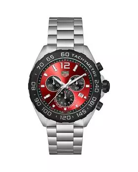 Chronograph Formula 1, 43 мм TAG Heuer, красный