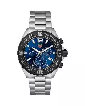 Chronograph Formula 1, 43 мм TAG Heuer, синий