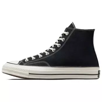 Chuck 70 Canvas Shoes Unisex High-top Black/white Converse