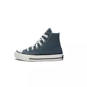 Chuck 70 Kids Canvas Shoes PS High-top Blue Converse, синий