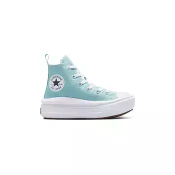 Chuck Taylor All Move Сезонные цвета Converse детские повседневные кроссовки, аквамарин