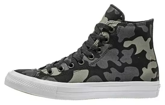 Chuck Taylor All Star 2 Hi Светоотражающий камуфляж черный Converse
