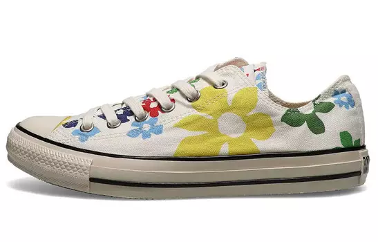 Chuck Taylor All Star Canvas Shoes Unisex Low-top Off-white/color Converse
