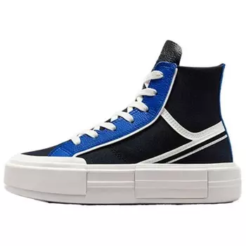 Chuck Taylor All Star Canvas Shoes унисекс с высоким берцем черного/синего цвета Converse