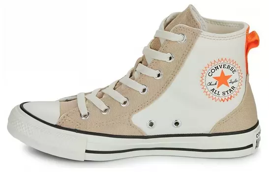 Chuck Taylor All Star Canvas Shoes Unisex High-top Beige Converse