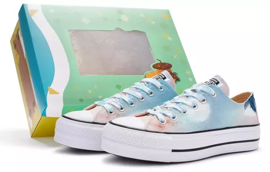 Chuck Taylor All Star Canvas Shoes Women's Low-top Белый/синий/розовый/черный Converse