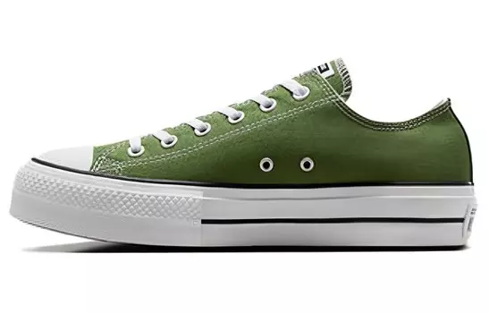Chuck Taylor All Star Canvas Shoes Womens Low-top Green Converse
