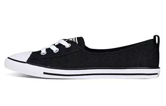 Chuck Taylor All Star Canvas Shoes Womens Low-top Black Converse