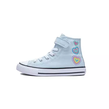 Chuck Taylor All Star EasyOn High PS «Сердце» Converse, синий