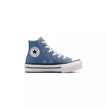 Chuck Taylor All Star Eva Lift Сезонные цвета Converse повседневные кроссовки для детей, тёмно-синий