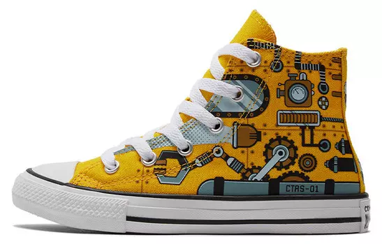 Chuck Taylor All Star Kids" парусиновые кеды начальная школа Converse