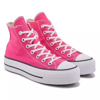 Chuck Taylor All Star кроссовки на платформе Hi Lift Converse, розовый