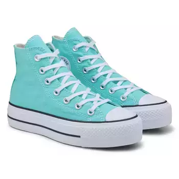Chuck Taylor All Star кроссовки на платформе Hi Lift Converse, голубой