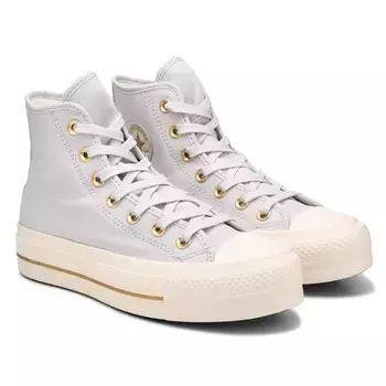 Chuck Taylor All Star кроссовки на платформе Hi Lift Converse, серый