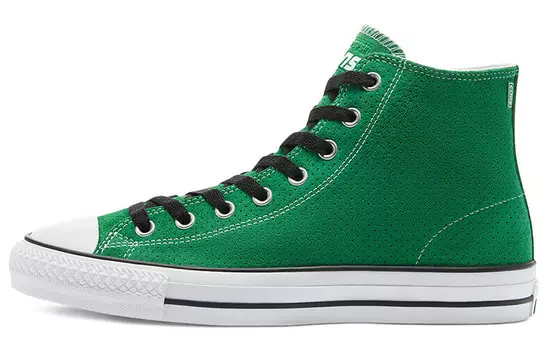 Chuck Taylor All Star Pro High «Перфорированная замша — зеленый» Converse