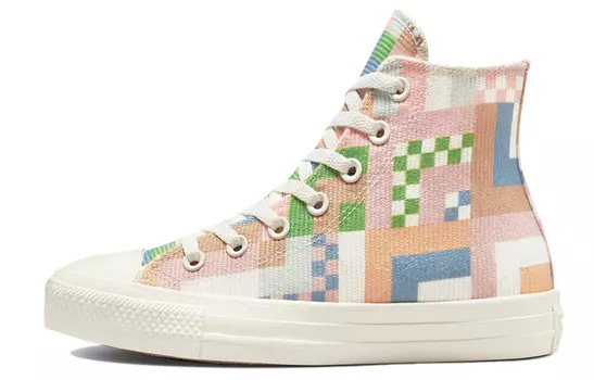 Chuck Taylor All Star женские высокие «Crafted Abstract Stripes» Converse