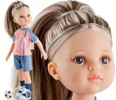 Чудесная Испанская Кукла Паола Рейна Моника Футболист 32 См 04663 Paola Reina