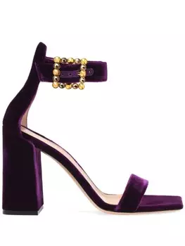Чудесные сандалии Gianvito Rossi, фиолетовый