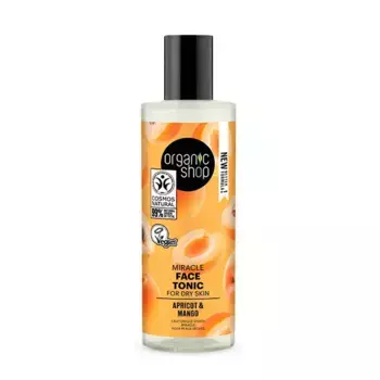 Чудодейственный тоник для лица Miracle Face Tonic Apricot & Mango Organic Shop, 150 ml