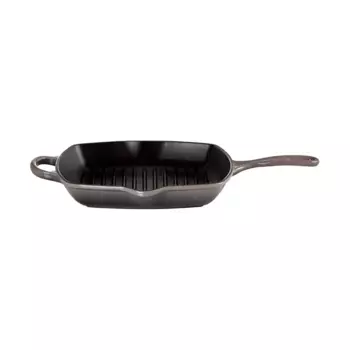 Чугунная квадратная сковорода Le Creuset, серый