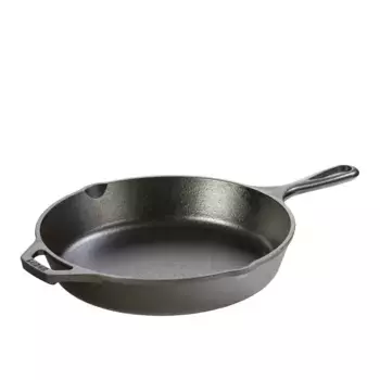 Чугунная сковорода Cast Iron Lodge, черный