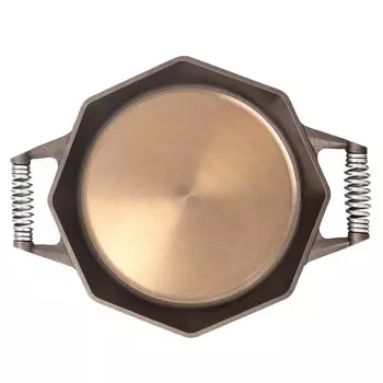 Чугунная сковорода Lodge FINEX, бронзовый