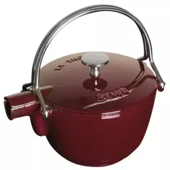 Чугунный чайник Staub, гранат
